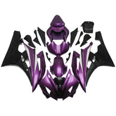Purple Black Fairing Kit For Yamaha YZF-600 R6 2006-2007