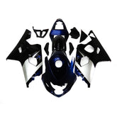 Black and White Fairing Kit For Suzuki GSXR600/GSXR750 2004-2005