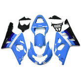 Blue Black Fairing Kit For Suzuki GSXR1000 K1/K2 2000-2002