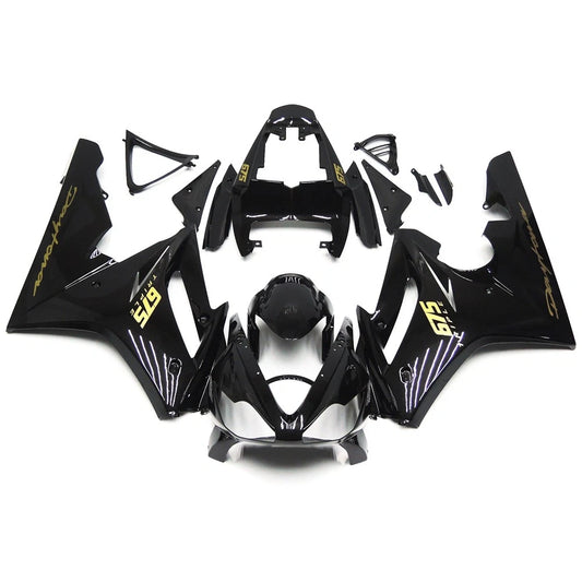 Black Fairing Kit For Triumph Daytona 675 2006-2008