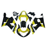Yellow and Black Fairing Kit For Suzuki GSXR1000 K1/K2 2000-2002