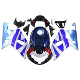 Blue Black and White Fairing Kit For Suzuki GSXR600/GSXR750 2001-2003
