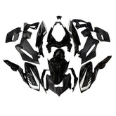 Black and White Fairing Kit For Kawasaki Z400 2018-2020