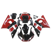 Red Black Fairing Kit For Yamaha YZF-600 R6 1998-2002
