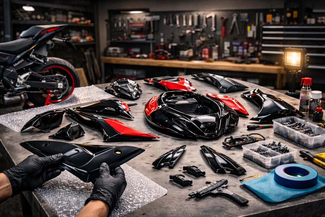Preparatory Work for Installing a Motorcycle Fairing Kit