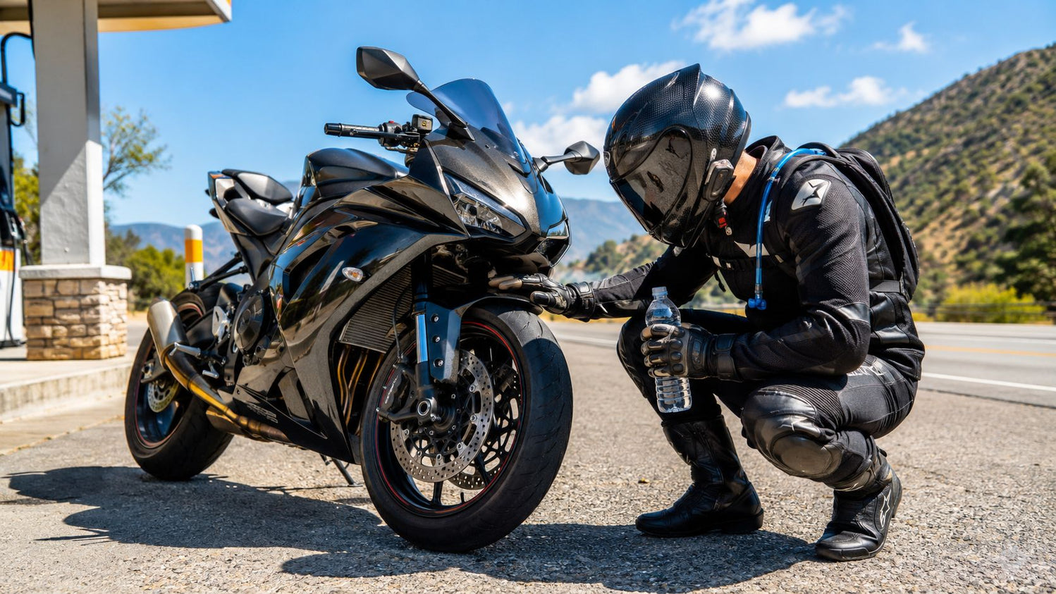 Canicule à moto : les gestes qui évitent la surchauffe moteur et les erreurs à ne surtout pas faire en plein embouteillage