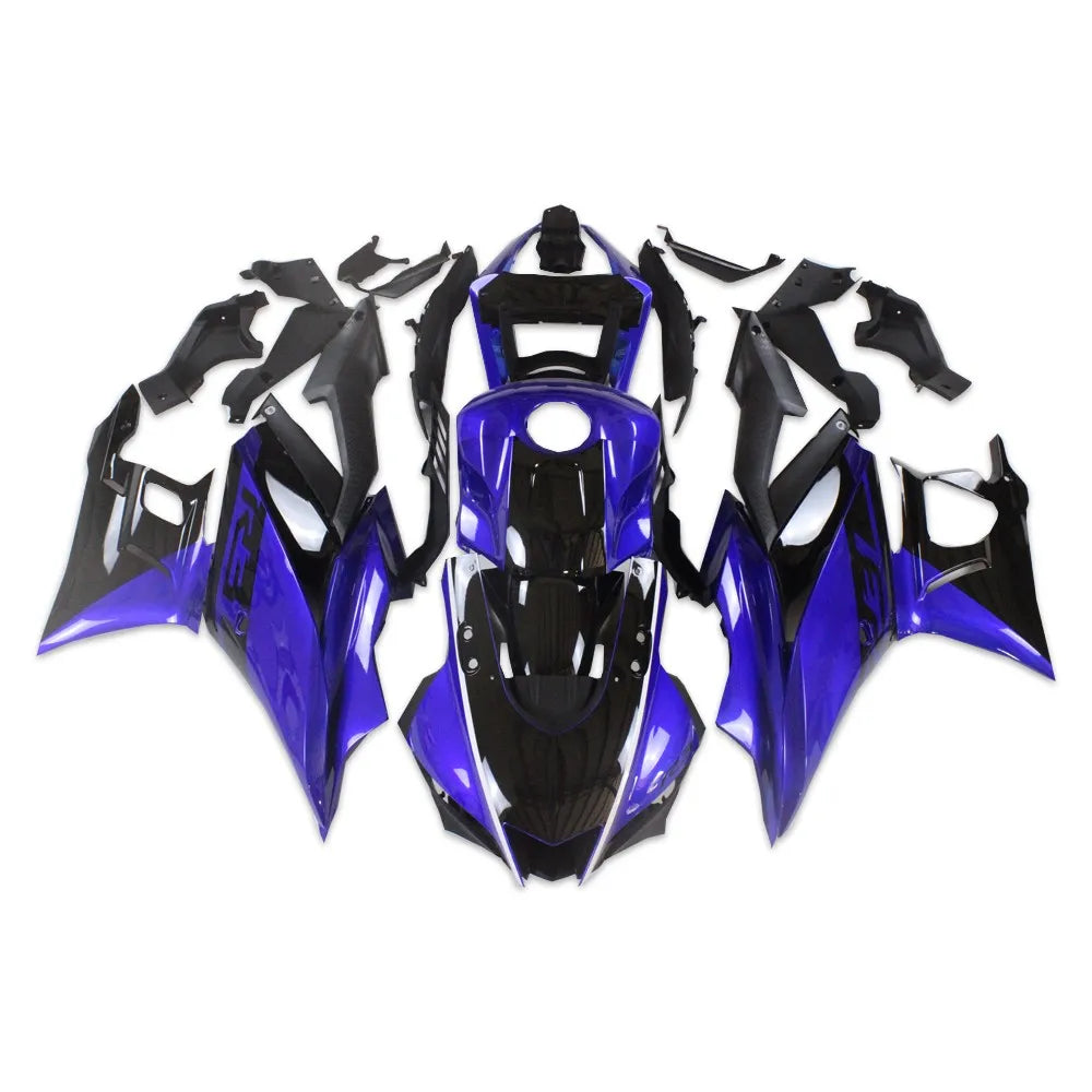 Blue Black Fairing Kit For Yamaha R3/R25 2019-2021