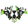 Black Green Fairing Kit For Kawasaki ER6F/Ninja650R 2006-2008