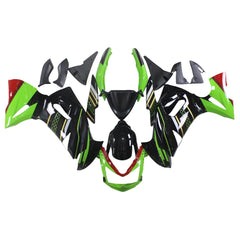 Black Green Fairing Kit For Kawasaki ER6F/Ninja650R 2006-2008 
