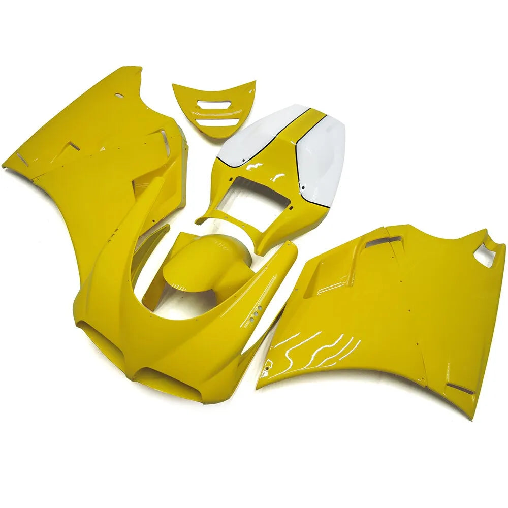 All Yellow Fairing Kit For Ducati 996/748 two-seat 1996-2002