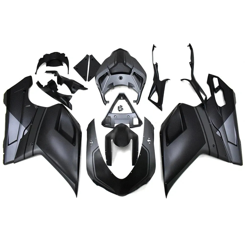 Carbon Black Fairing Kit For Ducati 1098/848/1198 2007-2011