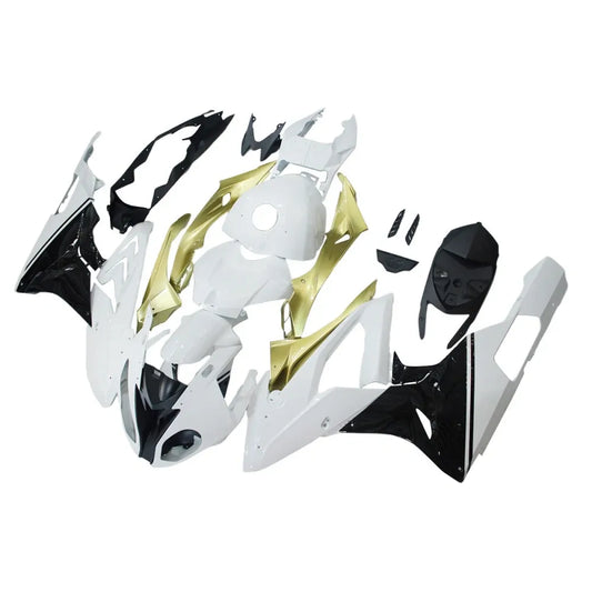 White and Yellow Fairing Kit For BMW S1000R 2015-2017