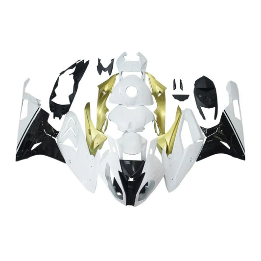 White and Yellow Fairing Kit For BMW S1000RR 2015-2016