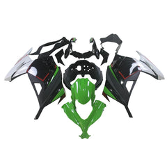 Black Green Fairing Kit For Kawasaki NINJA300/EX300 2013-2017 