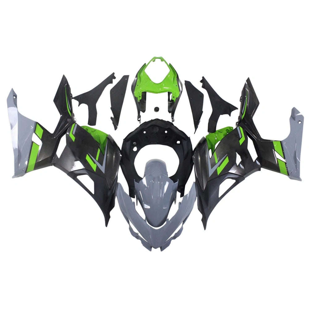 Gray Green Fairing Kit For Kawasaki NINJA400/EX400 2018-2023