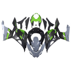 Gray Green Fairing Kit For Kawasaki NINJA400/EX400 2018-2023