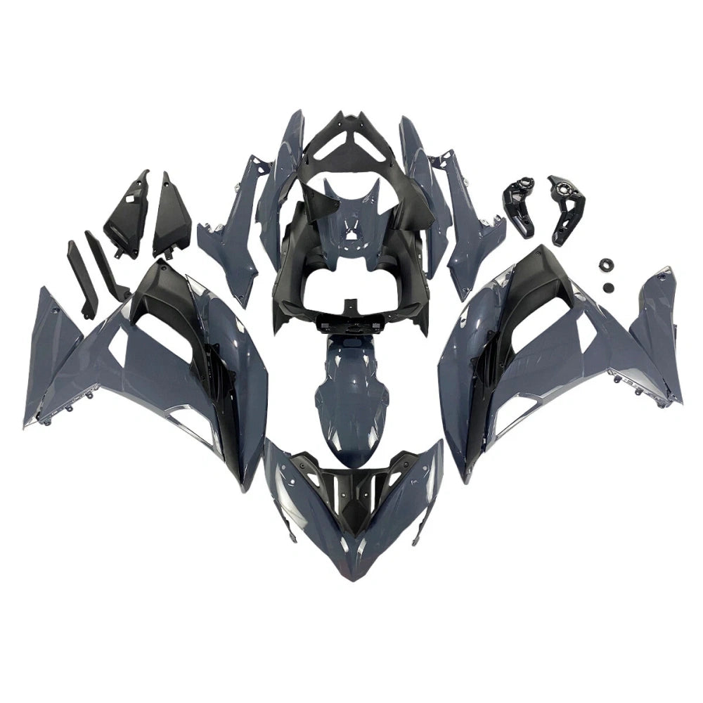 Grey Fairing Kit For Kawasaki ER6F/Ninja650R 2017-2019 