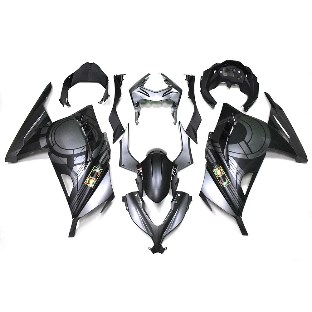 Silver Fairing Kit For Kawasaki NINJA300/EX300 2013-2017