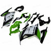 Black White and Green Fairing Kit For Kawasaki NINJA300/EX300 2013-2017