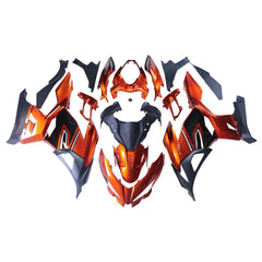 Black Orange Fairing Kit For Kawasaki NINJA400/EX400 2018-2023