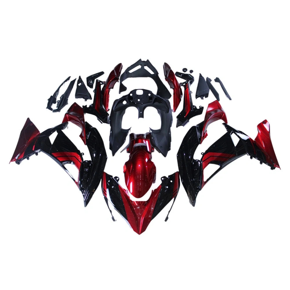 Black Fairing Kit For Kawasaki ER6F/Ninja650R 2017-2019 