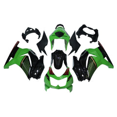 Green and Black Fairing Kit For Kawasaki EX250/NINJA250 2008-2012 