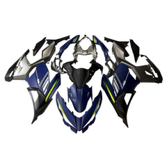Matte Blue Black Fairing Kit For Kawasaki NINJA400/EX400 2018-2023