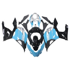 Blue Black Fairing Kit For Kawasaki NINJA400/EX400 2018-2023