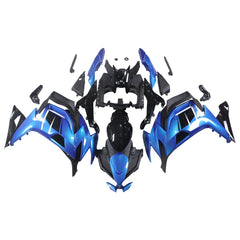 Blue Black Fairing Kit For Kawasaki ER6F/Ninja650R 2020-2022 