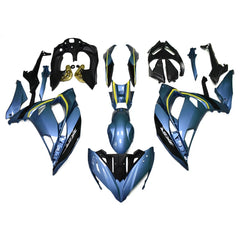 Black Fairing Kit For Kawasaki ER6F/Ninja650R 2017-2019 