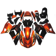 Black Red  Fairing Kit For Kawasaki ZX-14R/ZZ-R1400 2006-2011