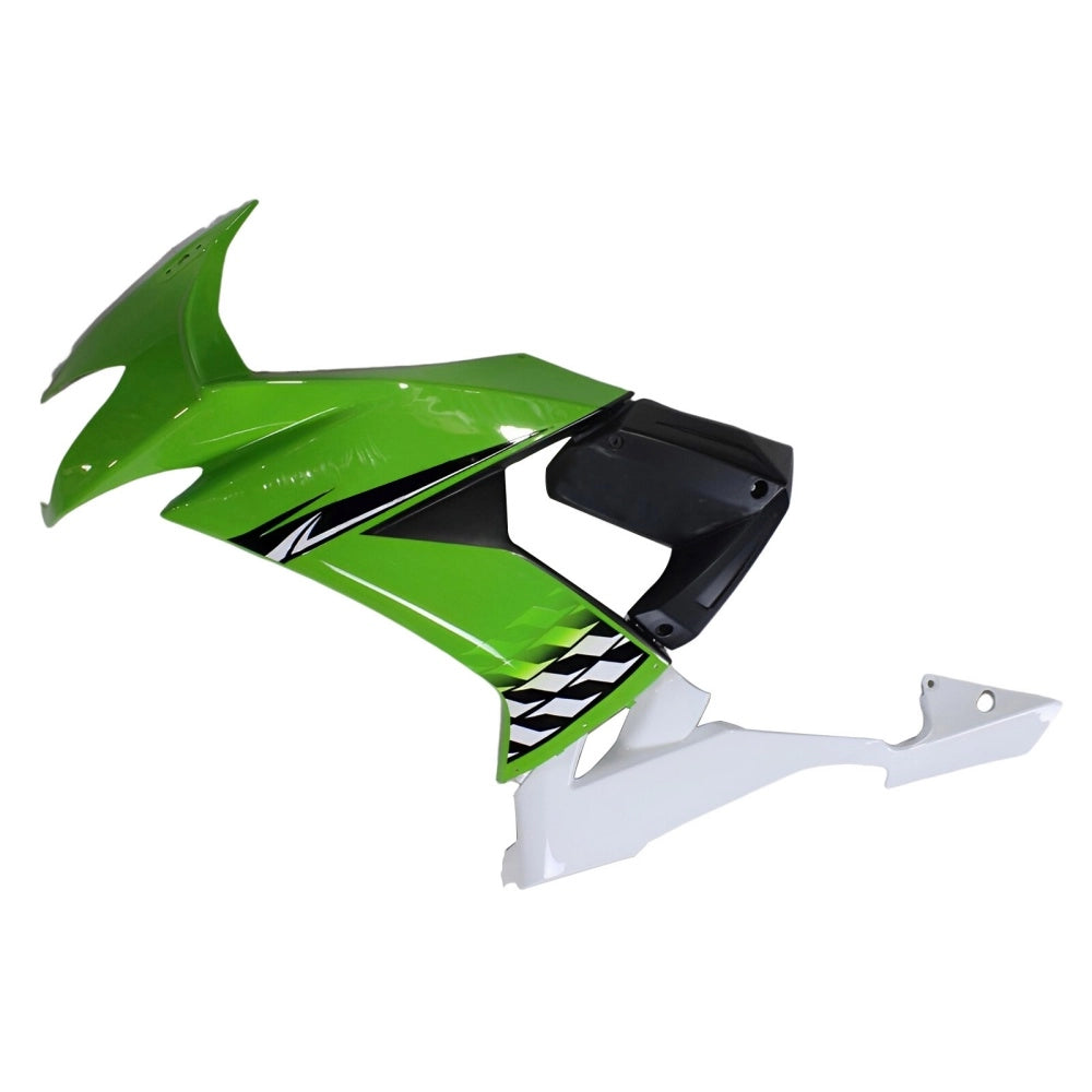 White Green Side Fairing For Kawasaki ZX-10R 2008-2010 - Image 2
