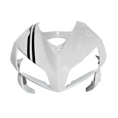 Black and White Headlight Fairing For Honda CBR600RR F5 2005-2006