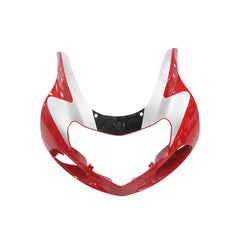 Red Black and White Front Fairing For Suzuki GSXR1000 K1/K2 2000-2002 