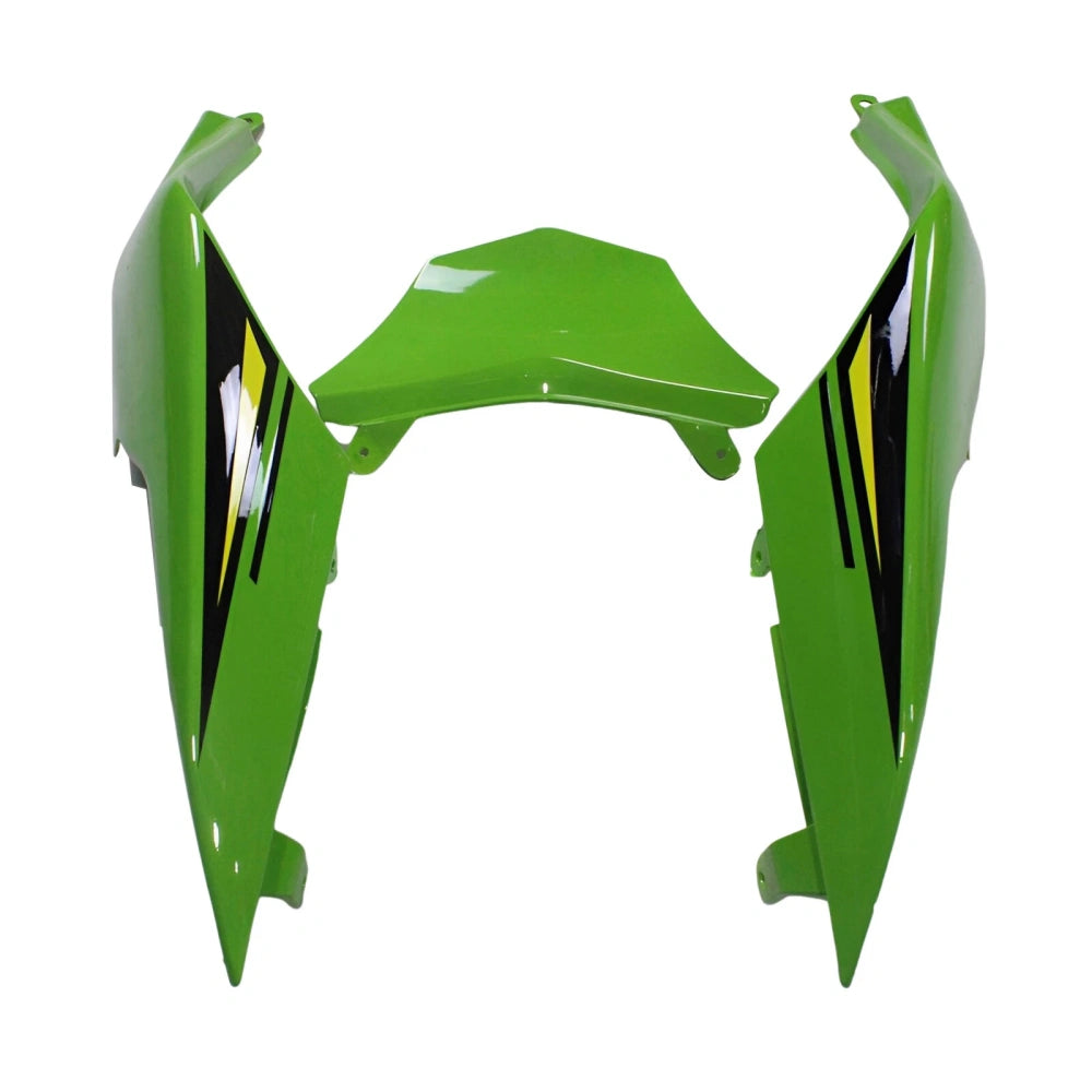 Black Green Fairing Accessories For Kawasaki ZX-10R 2008-2010 - Image 1