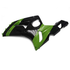 Black Green Side Fairing For Kawasaki ZX-6R 2003-2004