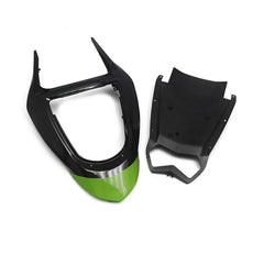 Black Green Tail Fairing Kit For Kawasaki ZX-6R 2003-2004