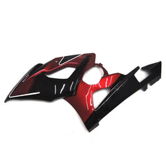 Black Red Front Fender For Suzuki GSXR1000 K5 2005-2006