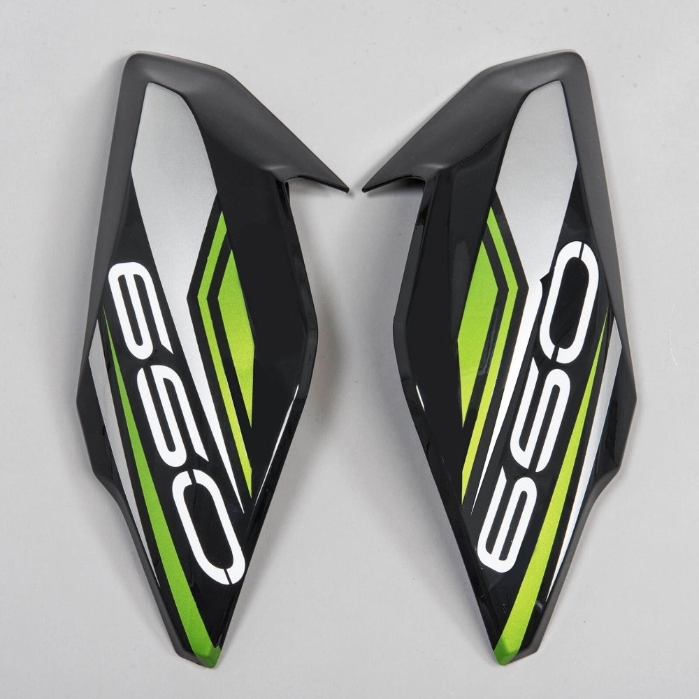 Black Green Fairing Accessories For Kawasaki Z650 2017-2019 - Image 1