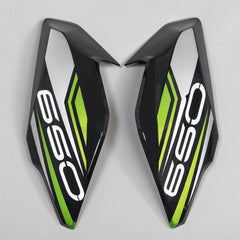 Black Green Fairing Accessories For Kawasaki Z650 2017-2019 - Image 1