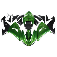 Green Fairing Kit For Kawasaki ZX-10R 2006-2007