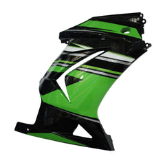 Black and Green Side Fairing For Kawasaki EX250/NINJA250 2008-2012  - Image 1