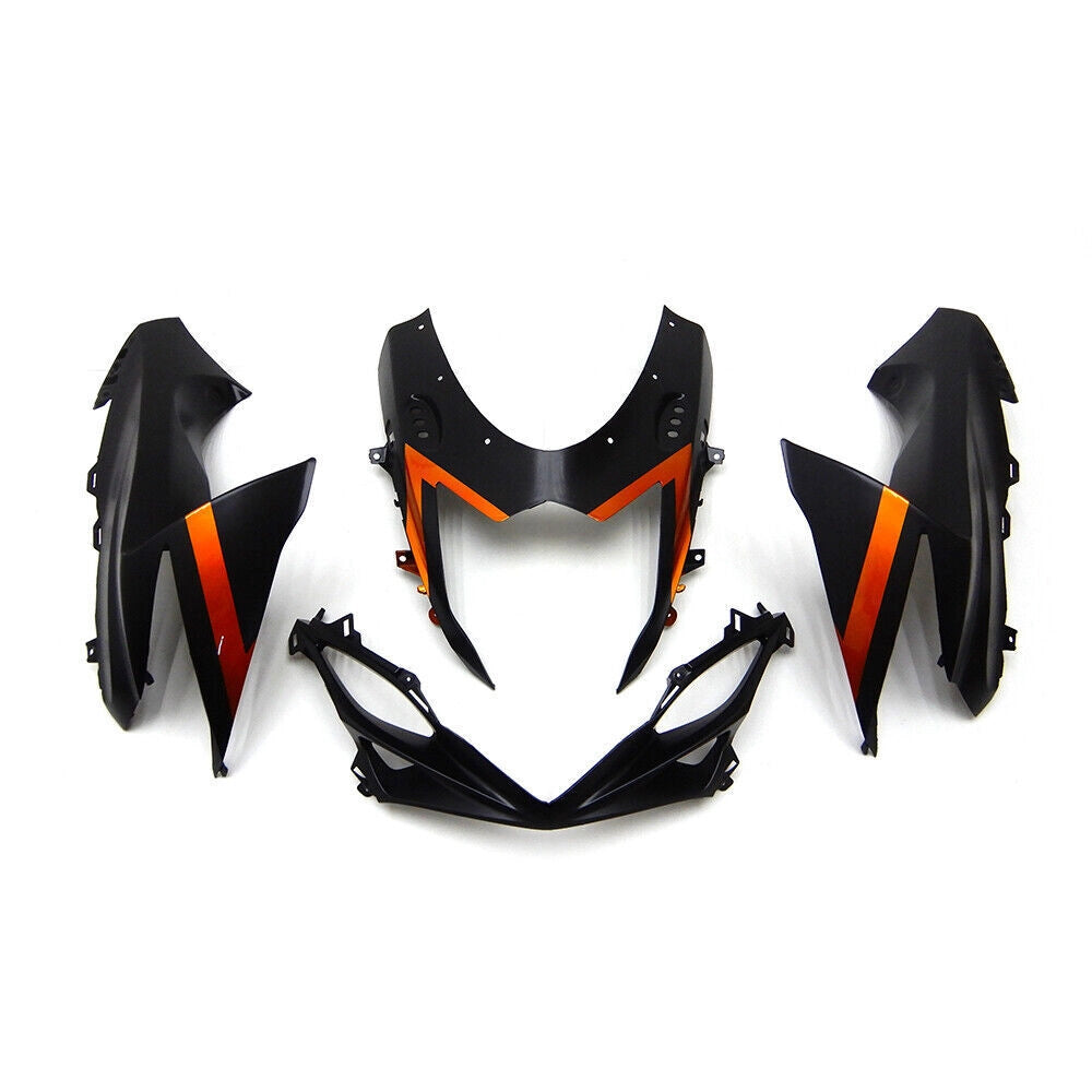 Black Orange Fairing Kit For Suzuki GSXR600/GSXR750 2011-2019 
