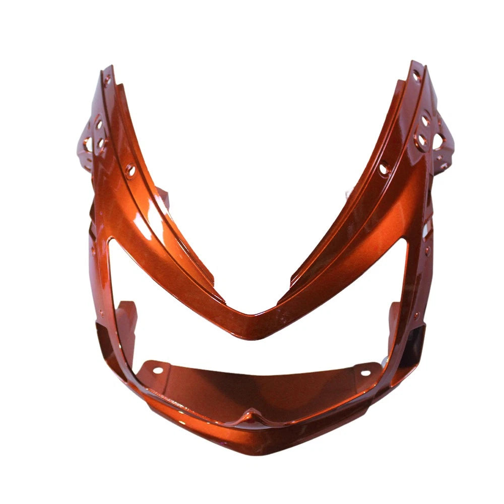 Orange and Matte Black Front Fairing For Kawasaki ER6F/Ninja650R 2006-2008 