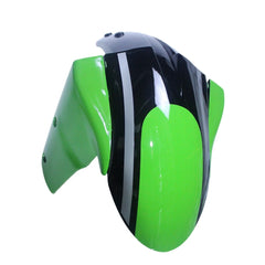 Black White and Green Front Fender For Kawasaki ZX-10R 2004-2005