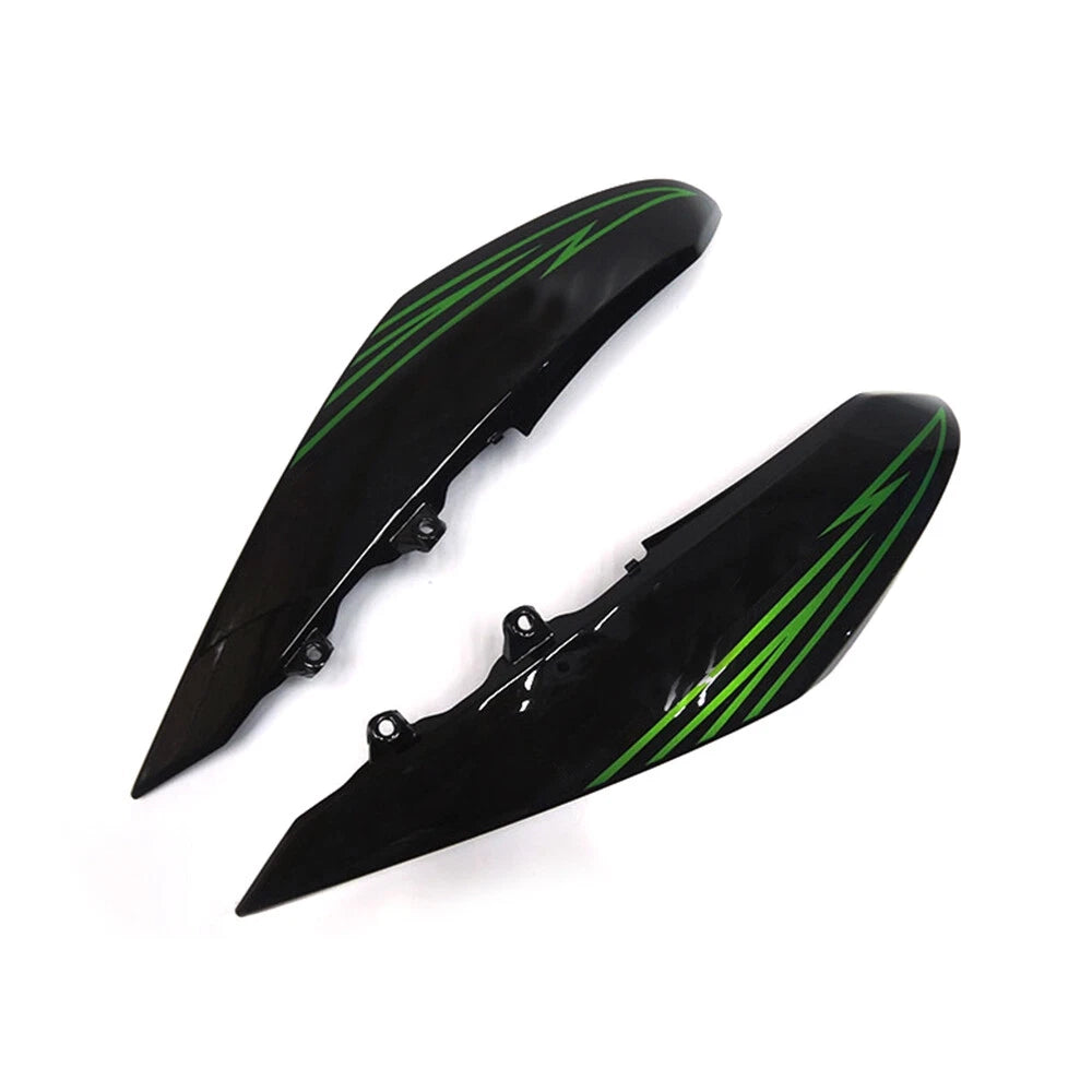 Black Green Side Panels For Kawasaki Z1000 2010-2013