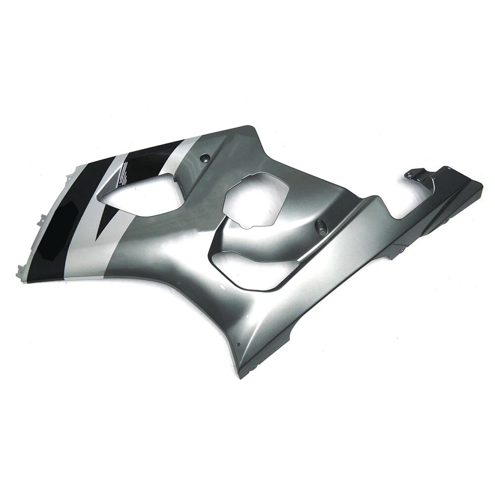 Silver Black Side Fairing For Suzuki GSXR1000 K3 2003-2004 - Image 2