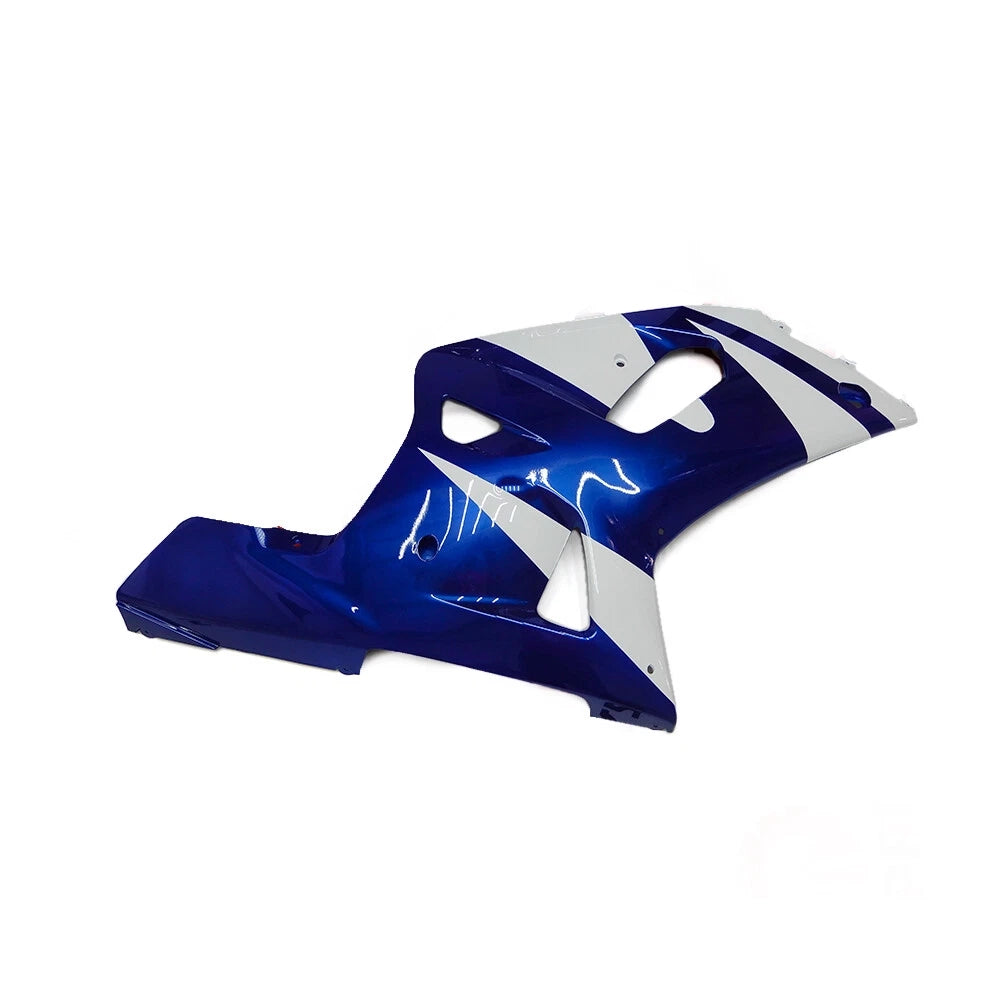Blue and White Fairing Kit For Suzuki GSXR600/GSXR750 2001-2003 