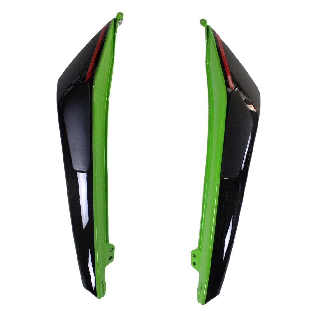 Black White and Green Fairing Accessories For Kawasaki ER6F/Ninja650R 2009-2011 