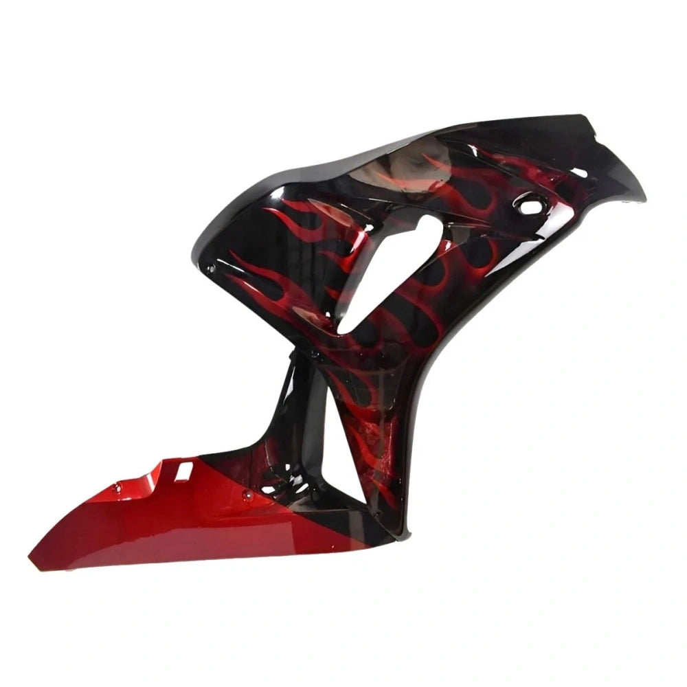 Black and Red Flame Side Fairing For Honda CBR1000RR 2006-2007 - Image 1